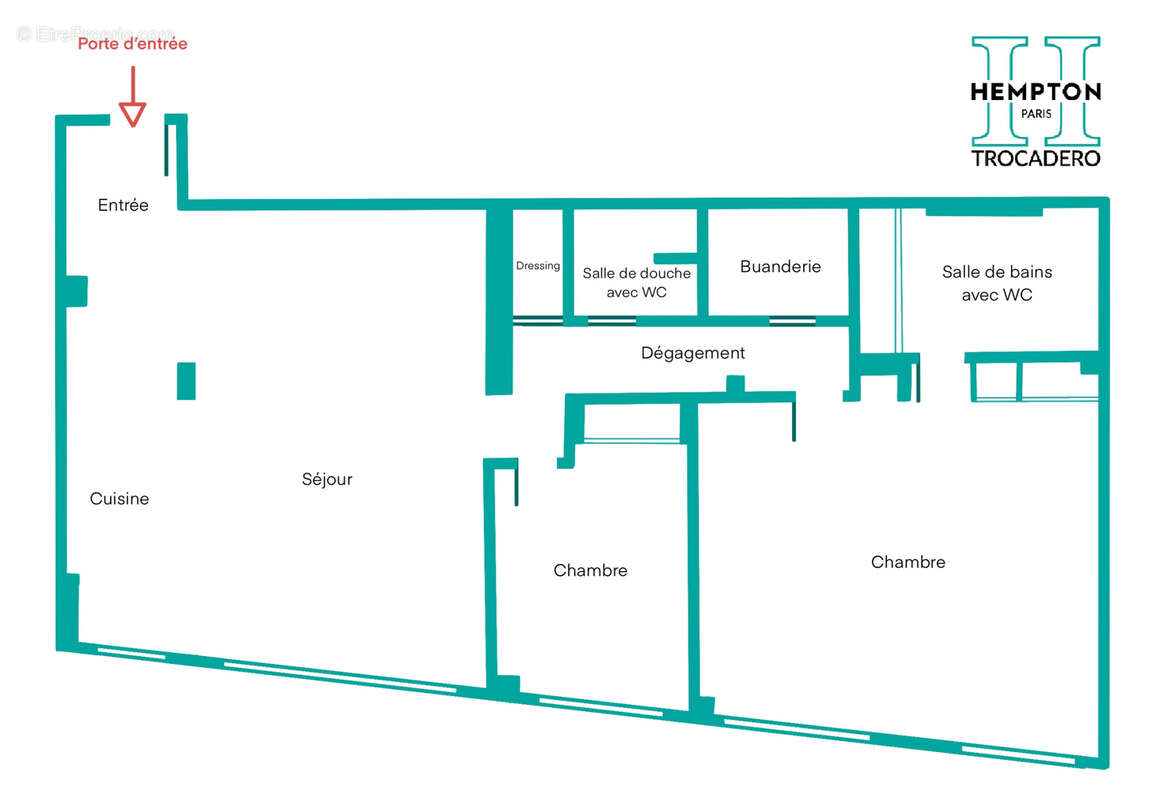 Appartement à PARIS-16E