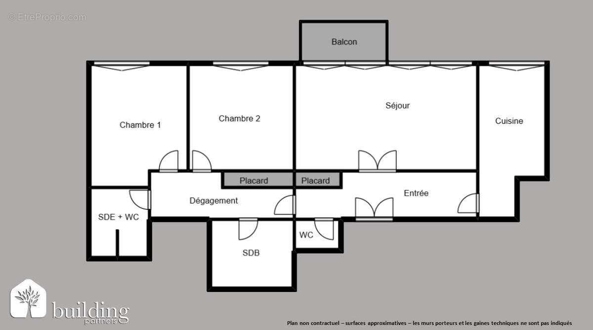 Paris 16ème Flandrin - 4 Pièces - 94m²  avec 5m² de balcon - photo 2