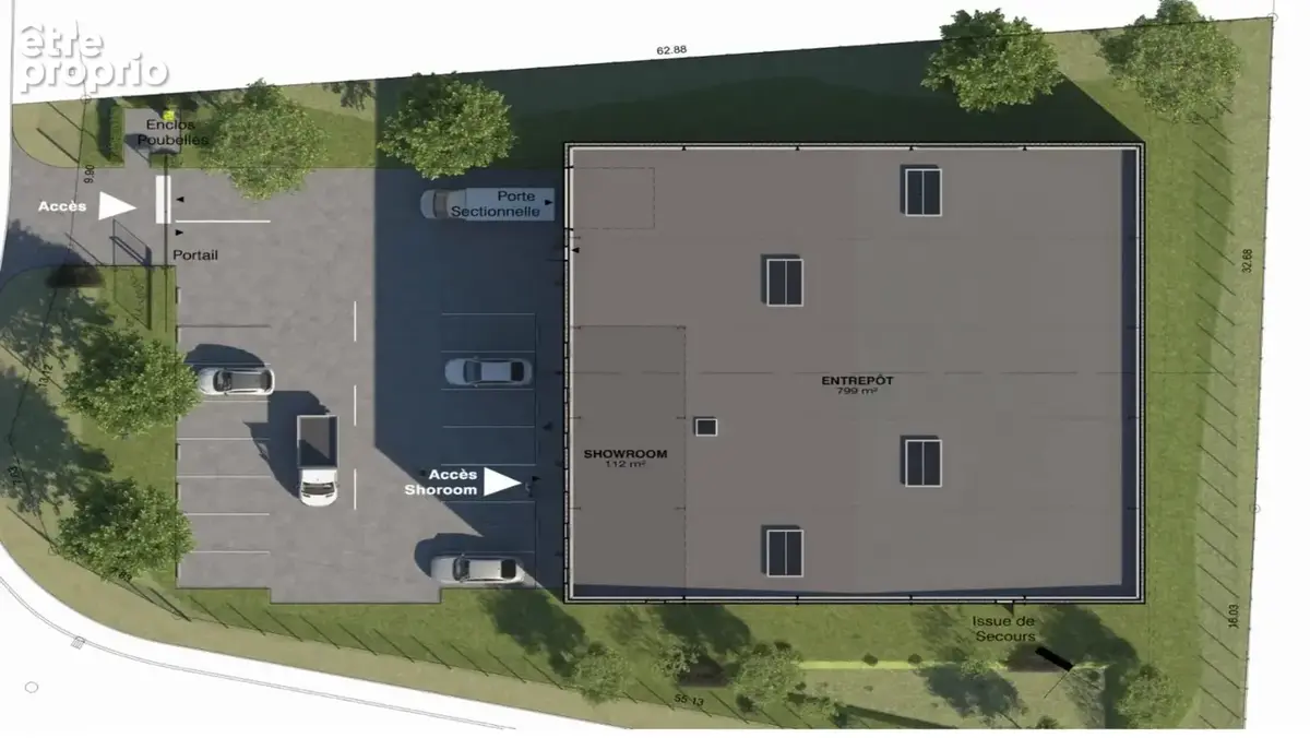 Commerce 500 m² à vendre à Carvin (62220) - photo 2