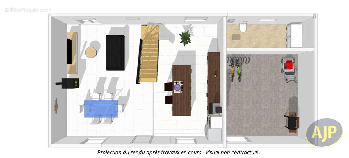 GUEGON Bourg : Maison entièrement rénovée - photo 3