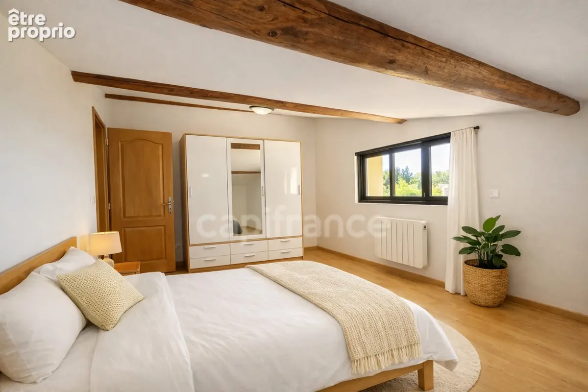 Maison de caractère en pierre – 100 m² – 3 chambres – séjour 45 m² – extérieur 316 m² - photo 12