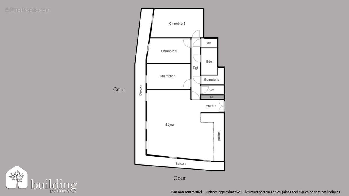 Appartement à PARIS-17E