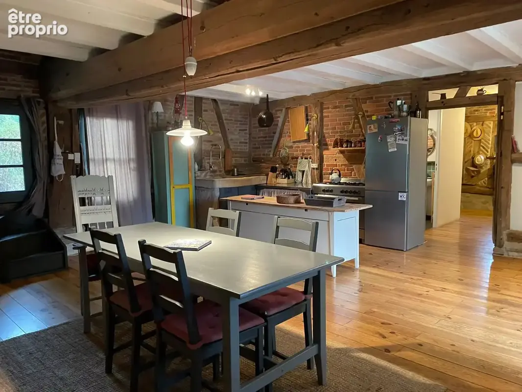 Rare – authentique ferme bressane du xviiie siècle – cadre exceptionnel- 100 m du 1er voisin - photo 4