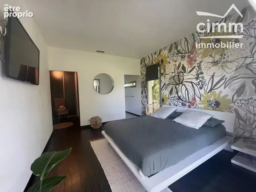 POUCHARRAMET —Villa d'architecte – 160 m² – Piscine – Parc de 3 500 m² – Vue campagne, lac et Pyrénées - photo 10