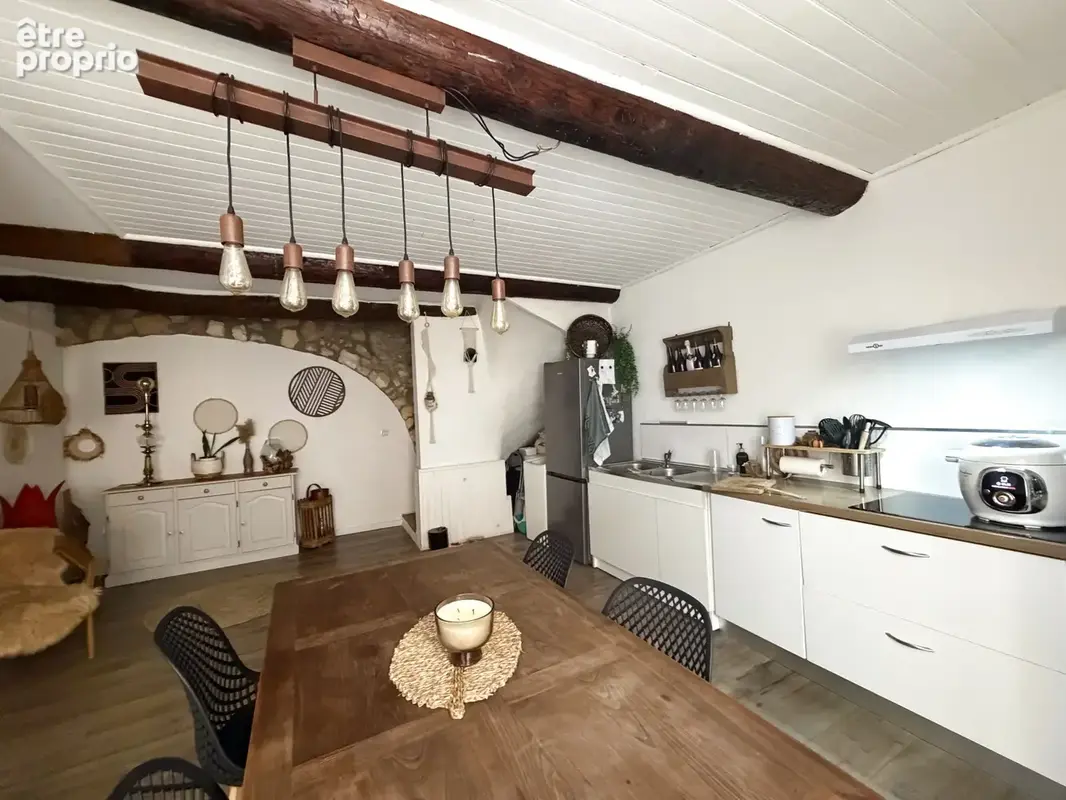 Maison de village + local commercial à vendre à Salles d'Aude - photo 3
