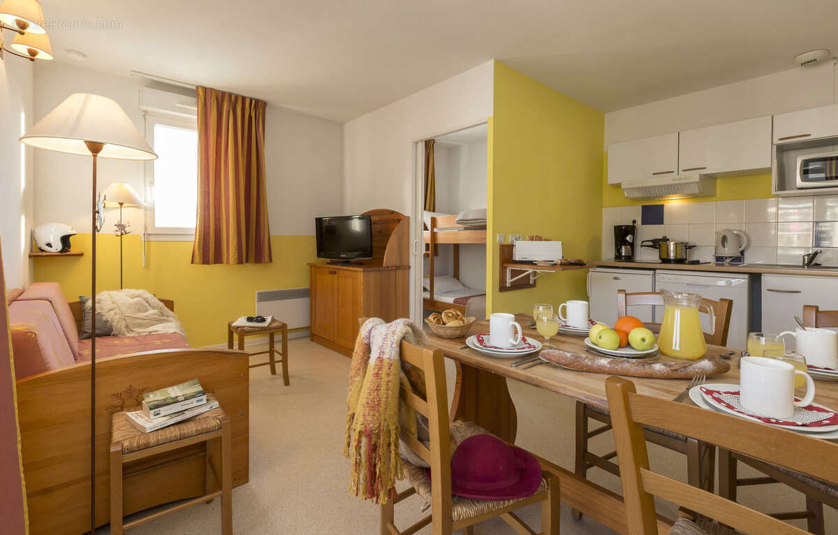 Placement immobilier - studio cabine - résidence mille soleils - photo 4