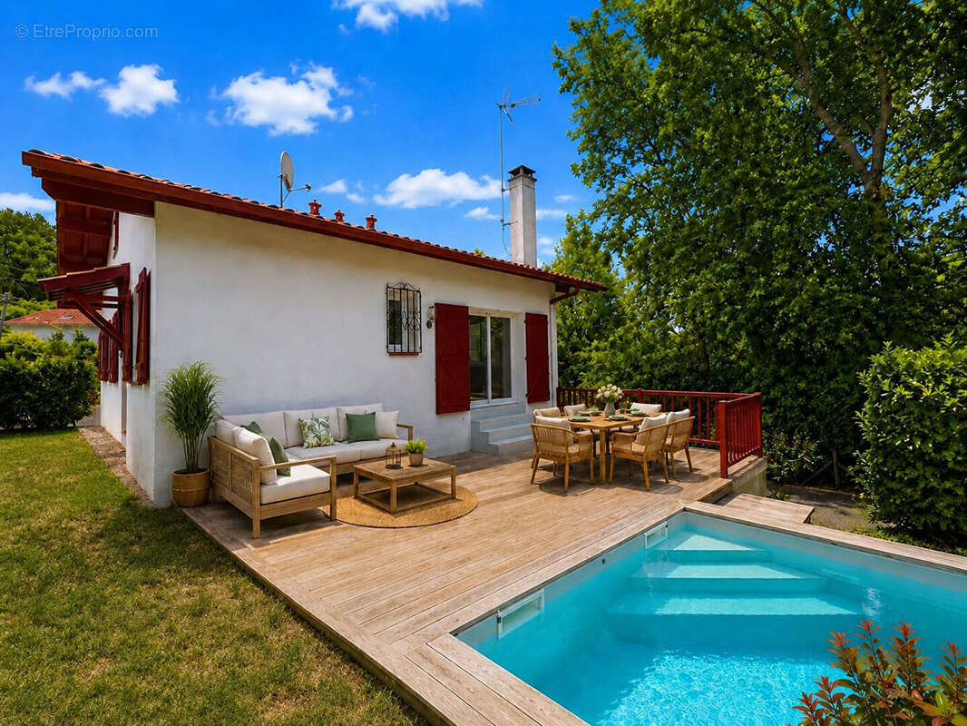 Jolie maison familiale avec appartement indépendant - Bassussarry - Rare sur le marché - photo 2