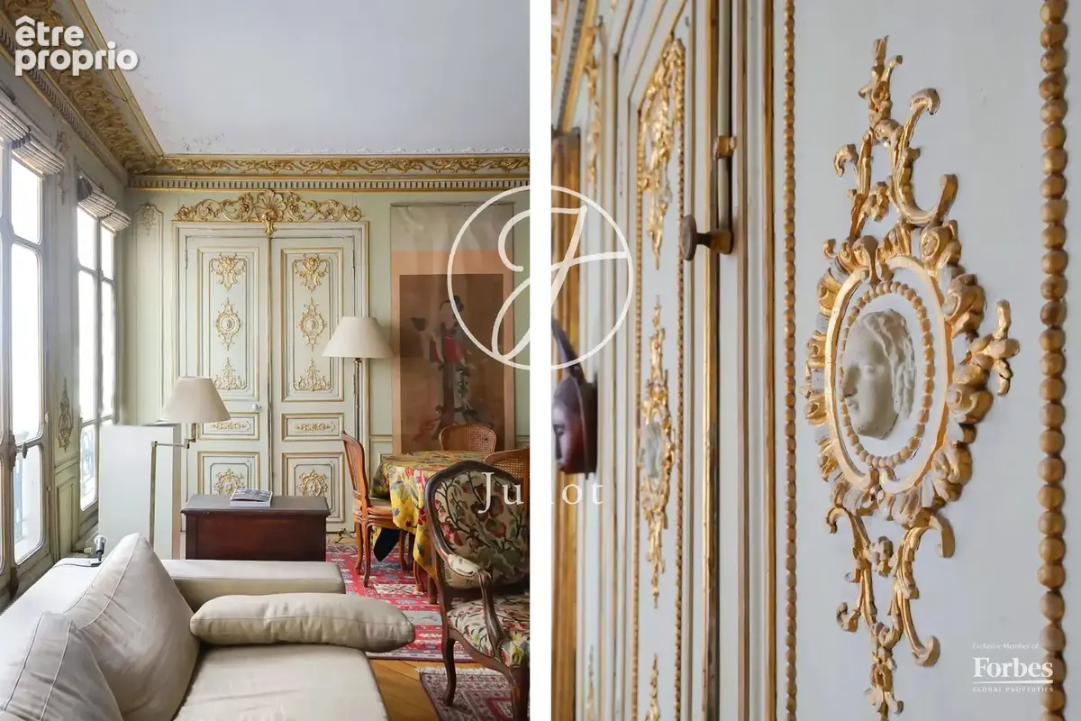 Paris 7e - CARRÉ DES ANTIQUAIRES - Appartement - 3 pièces - 88,91m² Carrez - 89,33m² au sol - 2 chambres - photo 6