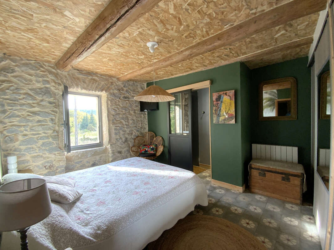 Maison en pierre rénovée avec jardin arboré. - photo 8