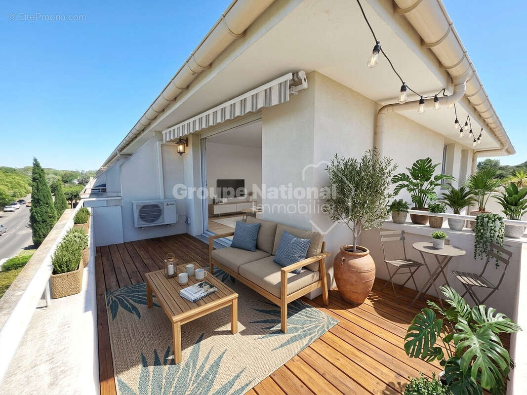EXCLUSIVITÉ  T3 de 55 m² avec terrasse et garage - photo 5