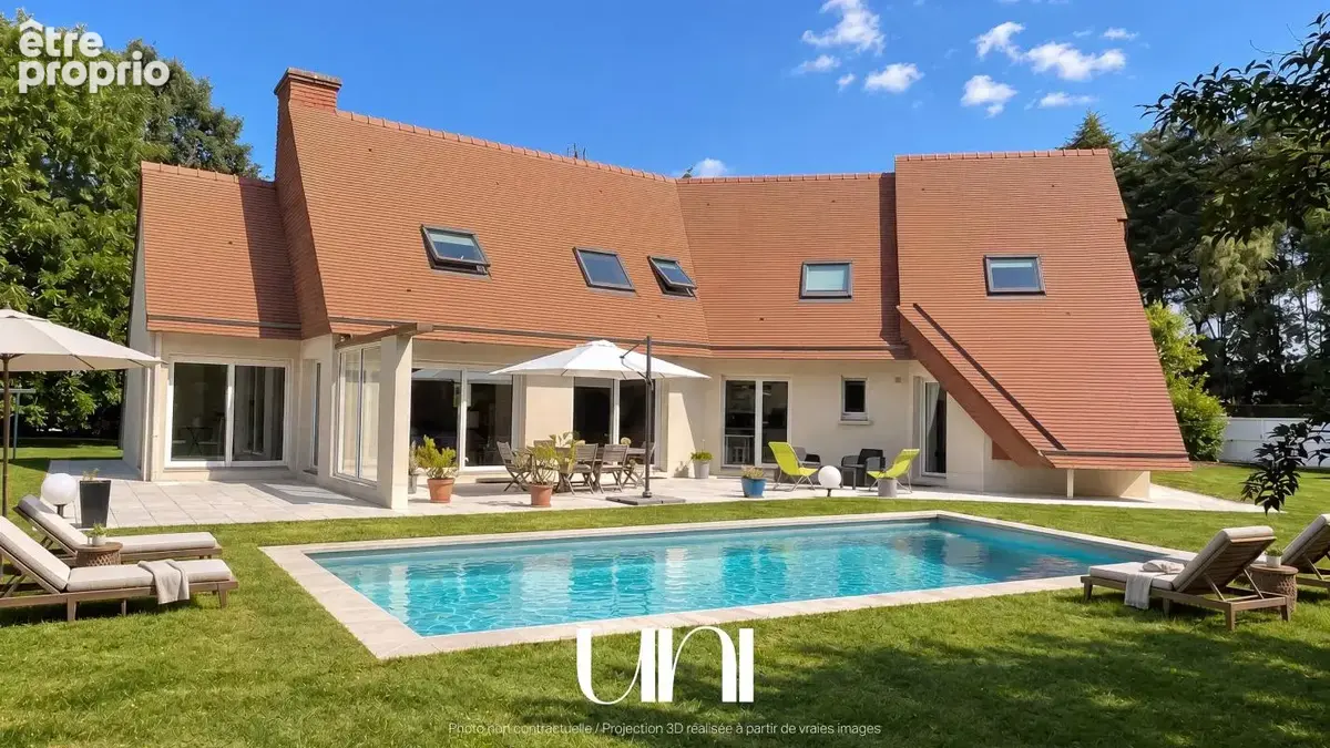 Maison 6 pièces de 295 m2 sur terrain de 3018 m2- MATHIEU - photo 1