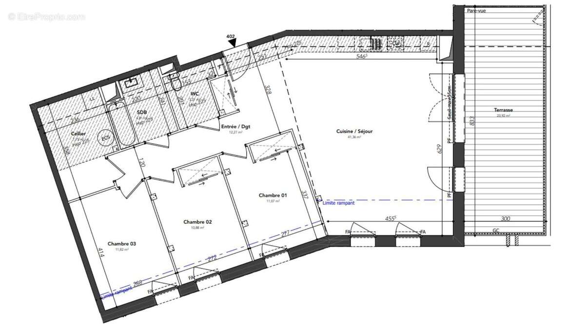 Appartement 103 m² à La Roche-Sur-Foron  - photo 4