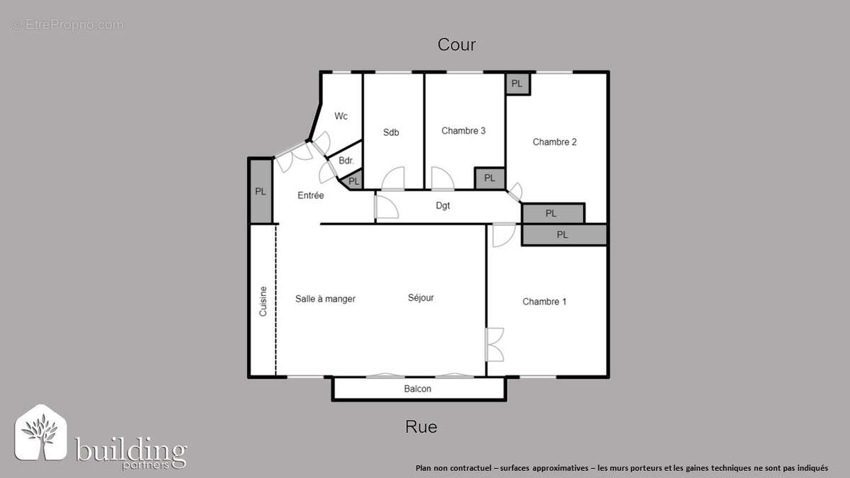 Appartement à PARIS-8E