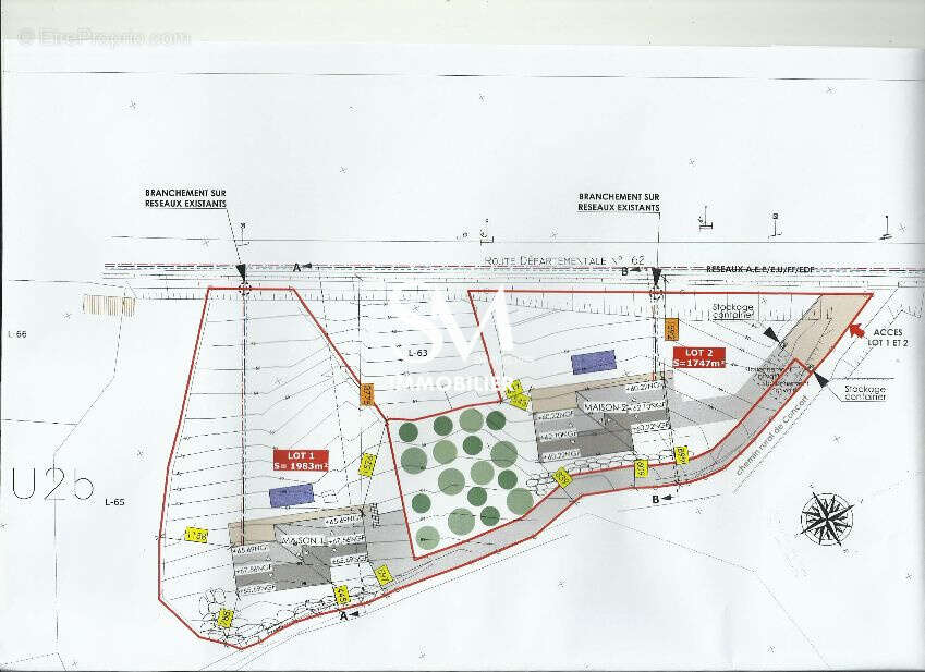 Terrain à MURAT-SUR-VEBRE