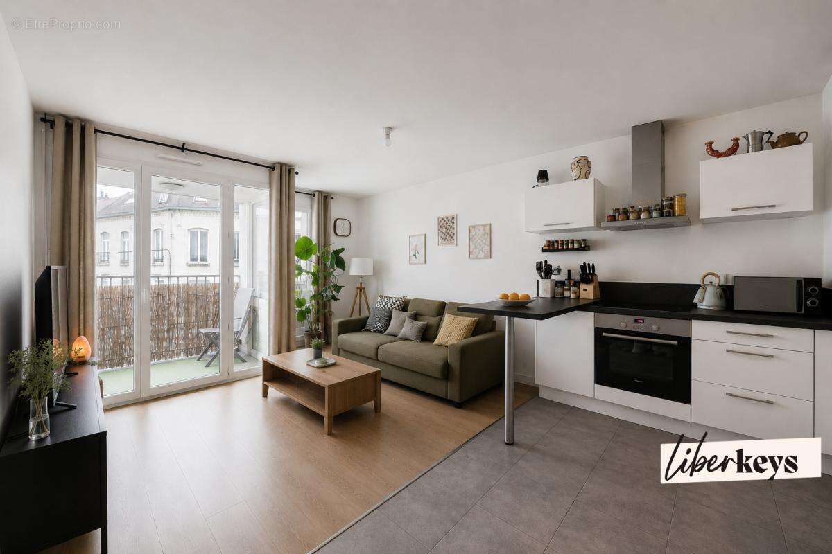 T3 avec loggia et parking – moulins / parc jb lebas - photo 2