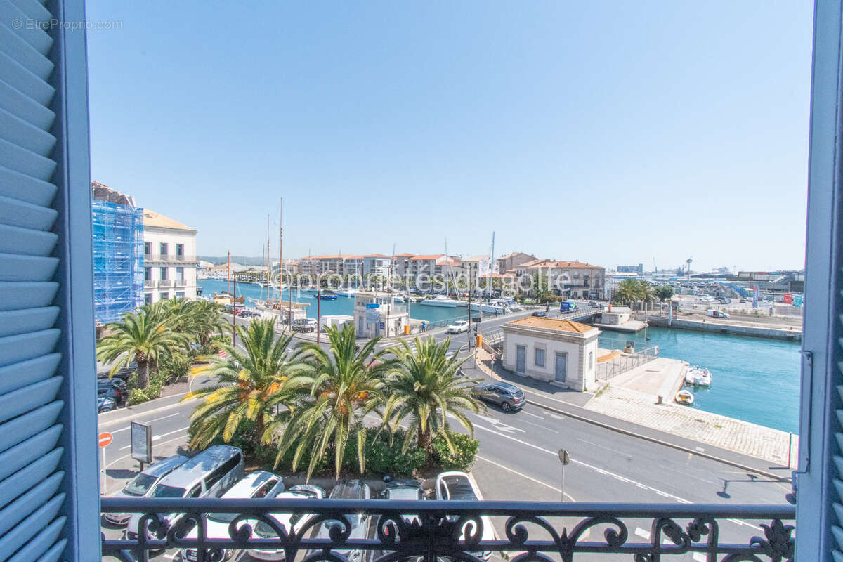 Sète, vue quai, bel appartement de charme 6 pièces, - photo 2