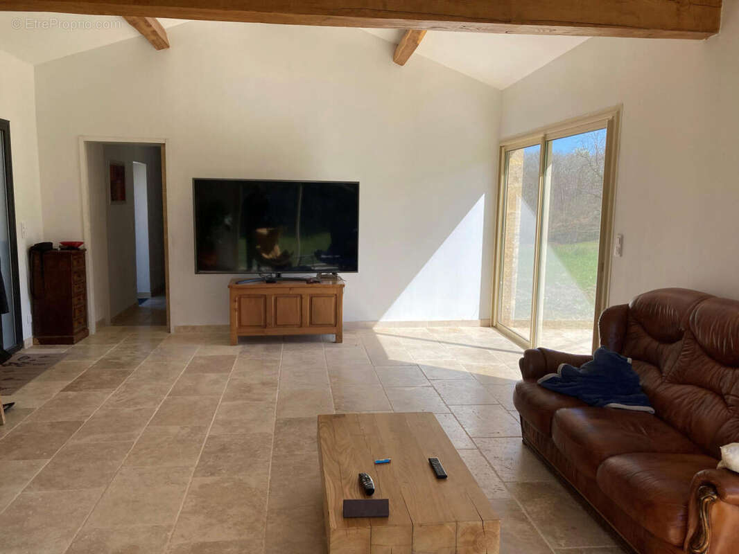 salon maison - Maison à PRAYSSAC