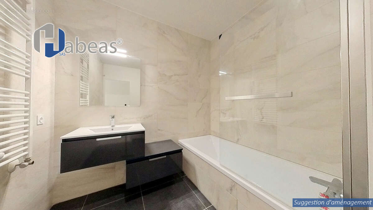 Appartement T3 d’exception à Lyon Confluence – Vue dégagée & prestations haut de gamme - photo 9