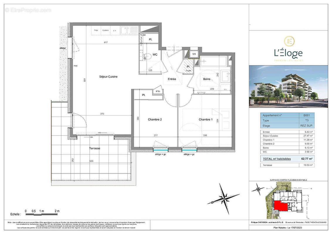 Appartement à THONON-LES-BAINS