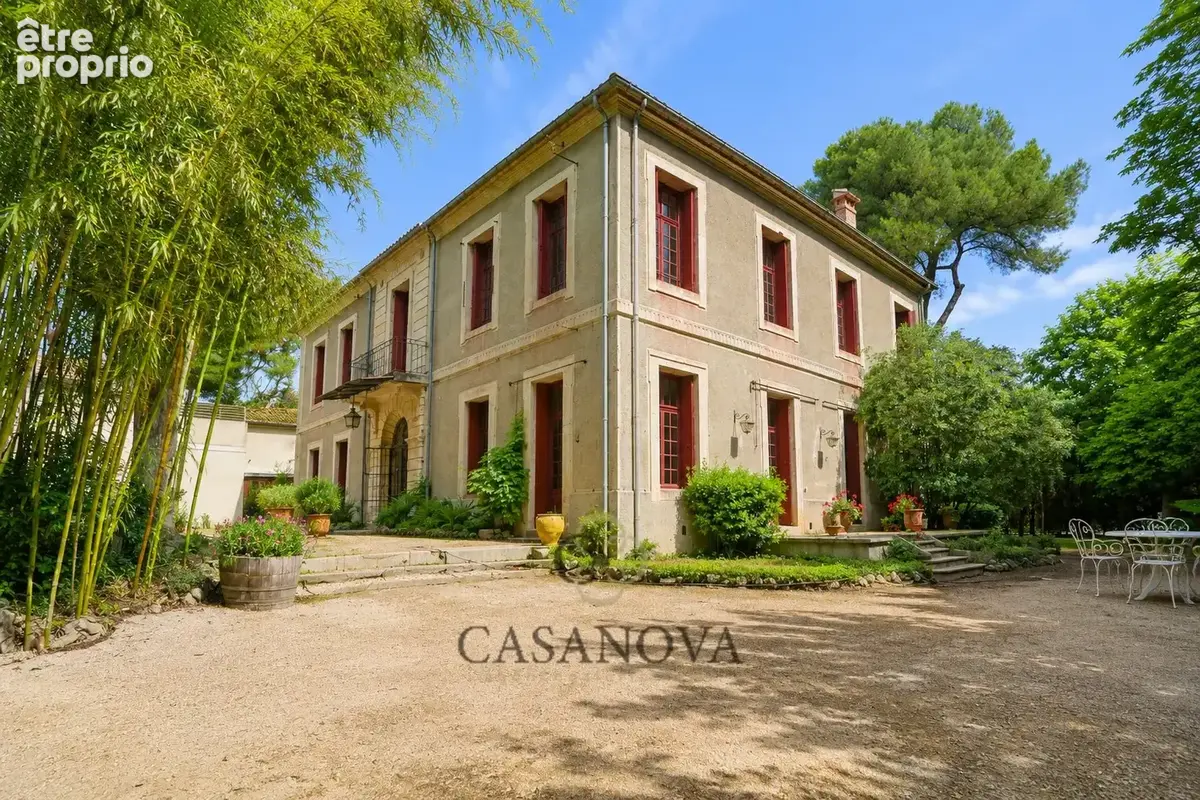 Maison de Maître avec parc classé de 4 900 m² à Montpellier proche Arceaux - photo 4
