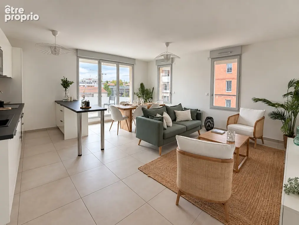 Appartement 4 pièces 87m² + Terrasse de 40m² + Parking sous-sol  ! BARRIERE DE PARIS - photo 5