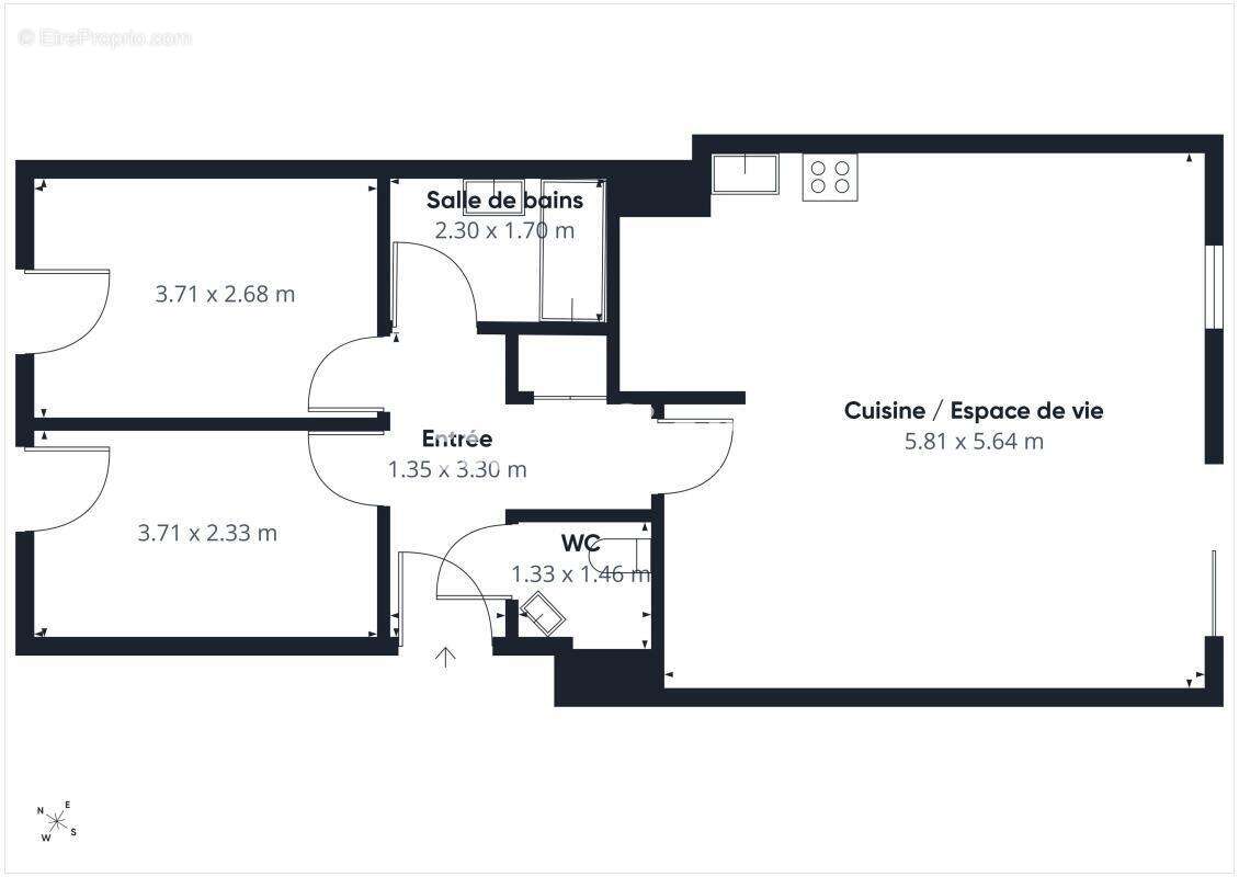 Appartement récent - photo 6