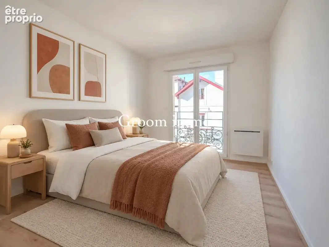 Biarritz, entre Beaurivage et Parc Mazon, bel appt T3 - photo 4