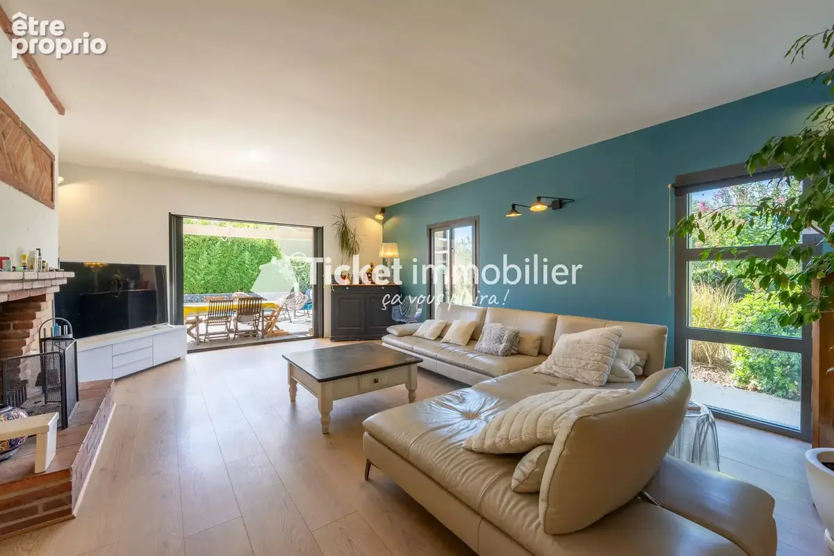 Maison t7 235m2 avec piscine, garage, terrain arbore de 1480m2, pompe a chaleur neuve, dpe a, proche toulouse etc ... - photo 10