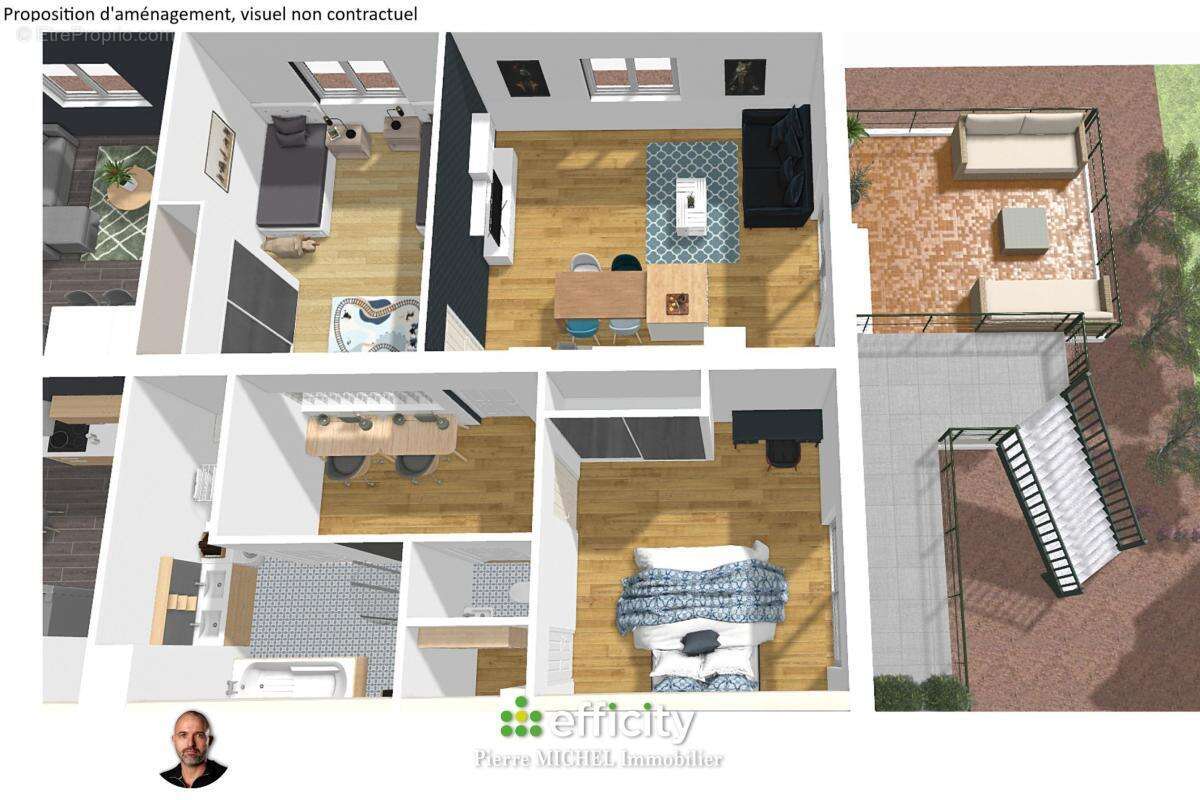 Appartement à MONTROTTIER