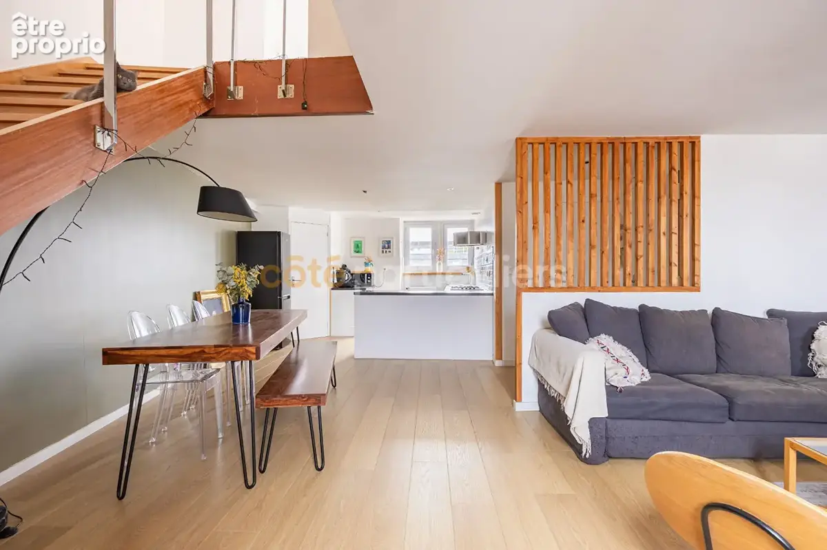 Nantes/saint-clair -- t3 de charme en duplex -- 85m² carrez, 120m² au sol - photo 2
