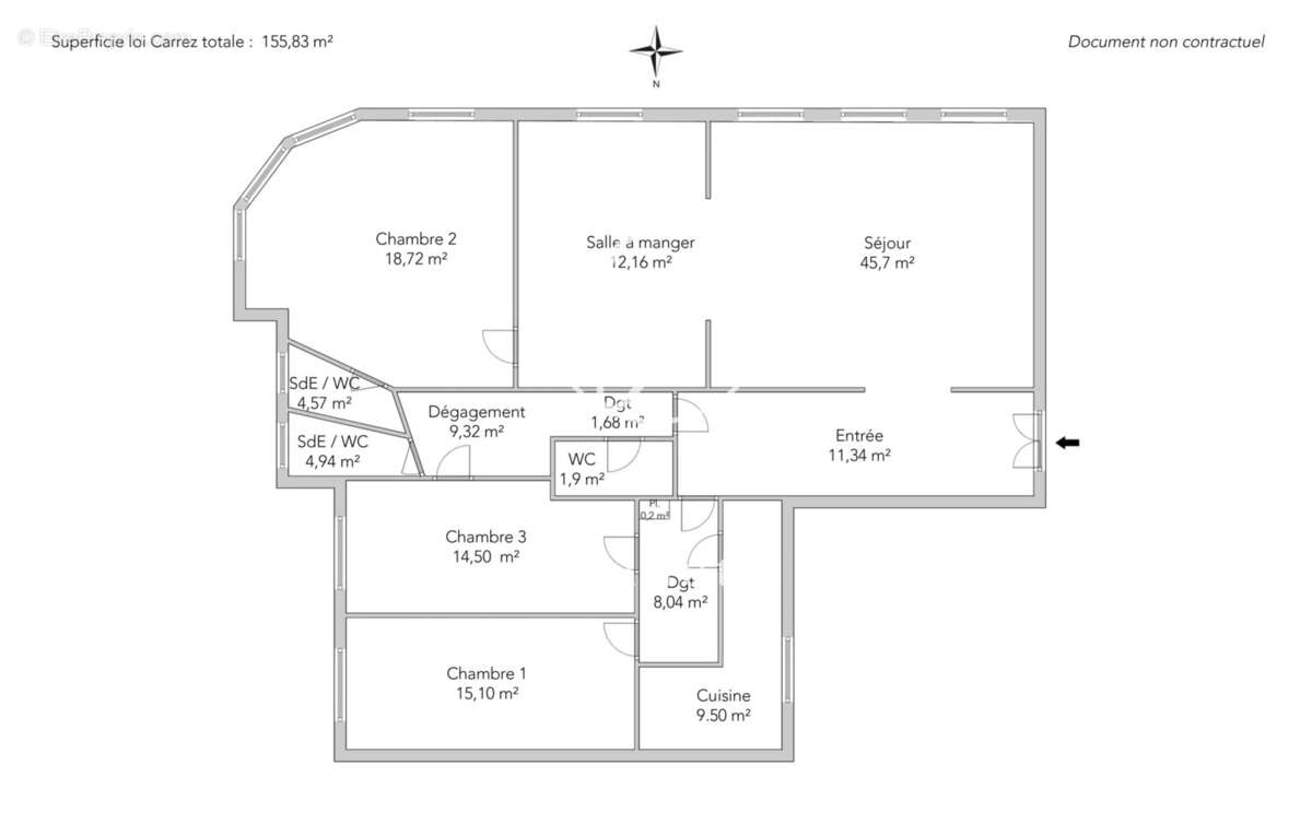 Appartement à PARIS-16E