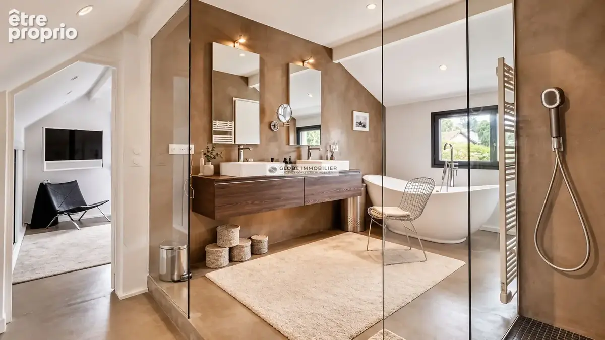 Exclusivité maison anglet chiberta  contemporaine 306m² habitable. 170m² carrez. - photo 11