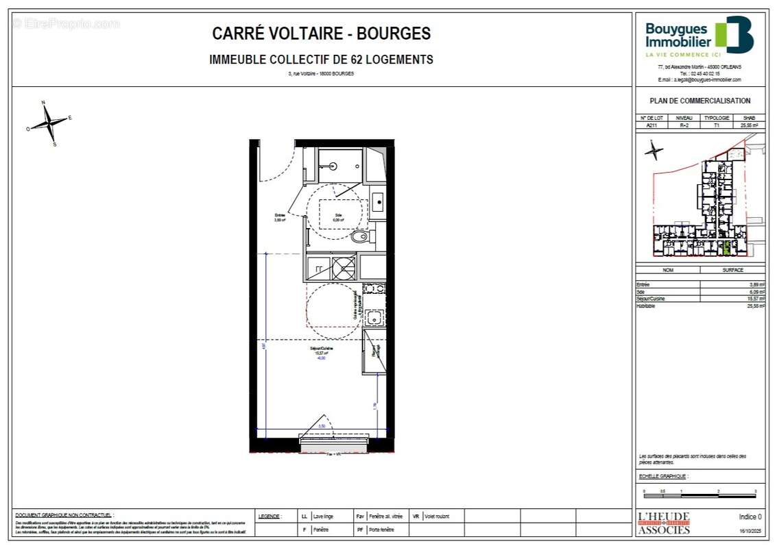 Appartement à BOURGES