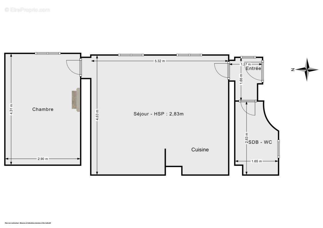 Appartement à PARIS-3E