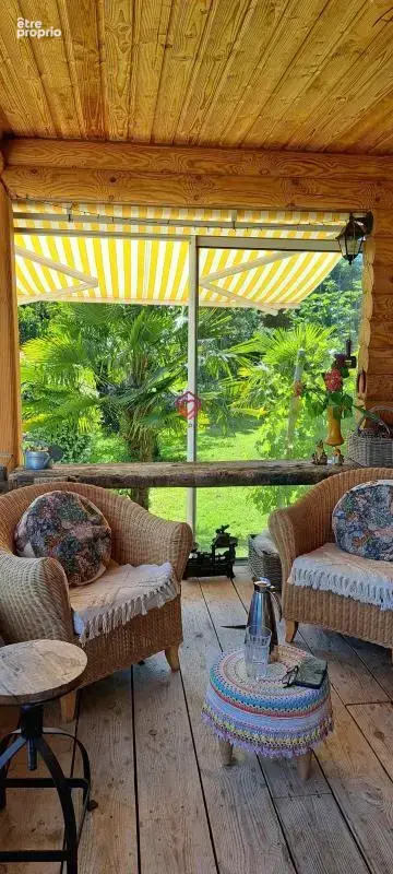 Maison originale en bois avec une vue magnifique sur les Pyrénées - photo 7