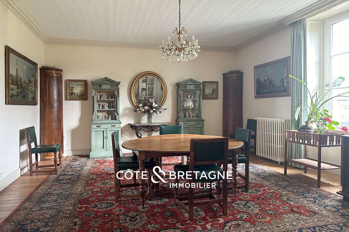 Magnifique manoir de 1870 idéalement situé à guidel dans le morbihan  réf : 2025107 - photo 6