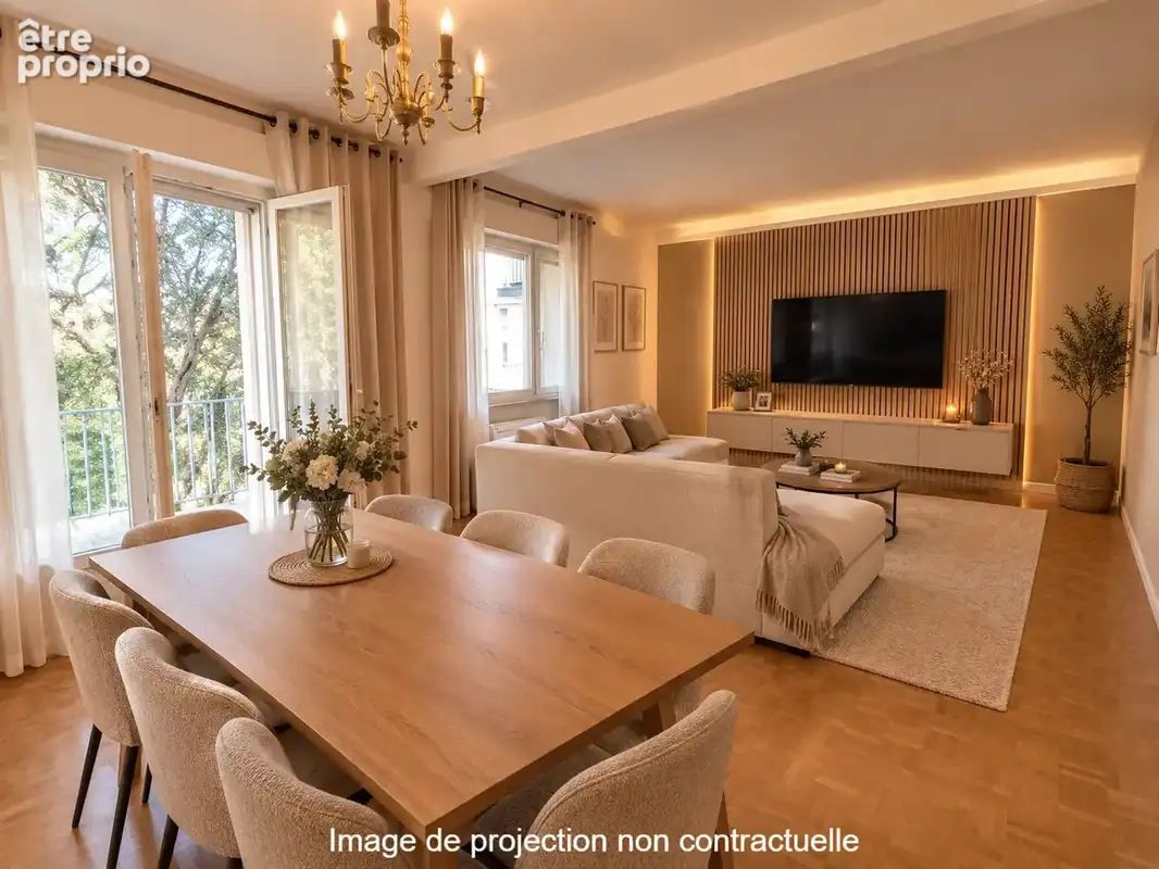 Appartement 3 pièces 61 m² · à Villeurbanne · 61 m² · 209 000 €