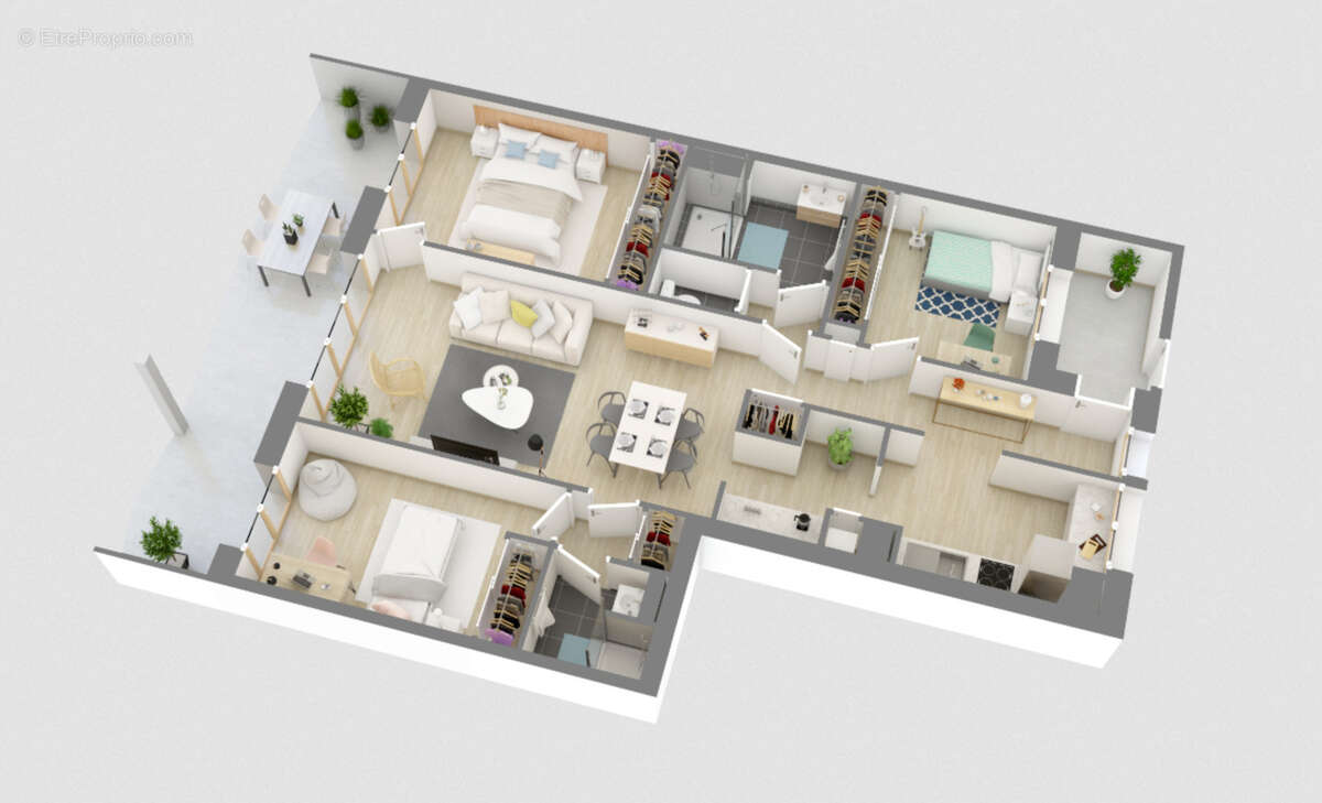 Appartement à TOULOUSE