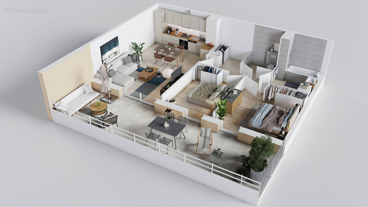 Appartement à PUBLIER