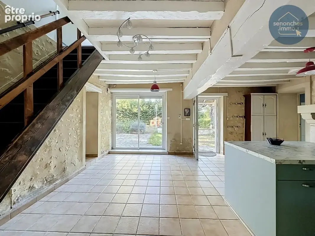 Longere 133m²  7 pièces - 4 chambres  terrasse - garage  puits - terrain 1 947m² - a l'abri des regards. - photo 8