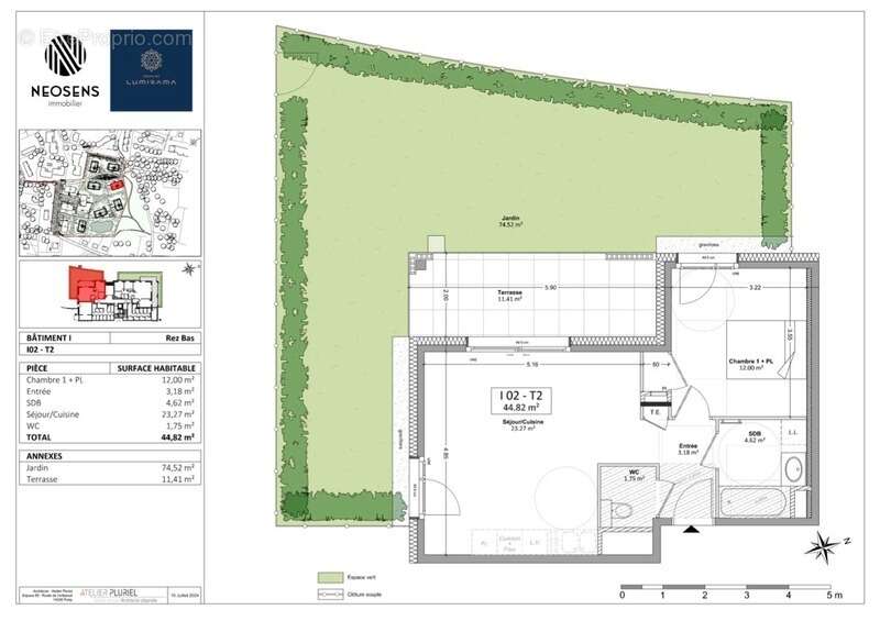 Appartement à COLLONGES-SOUS-SALEVE
