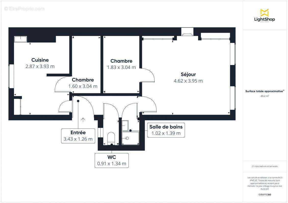 Appartement à VILLEURBANNE