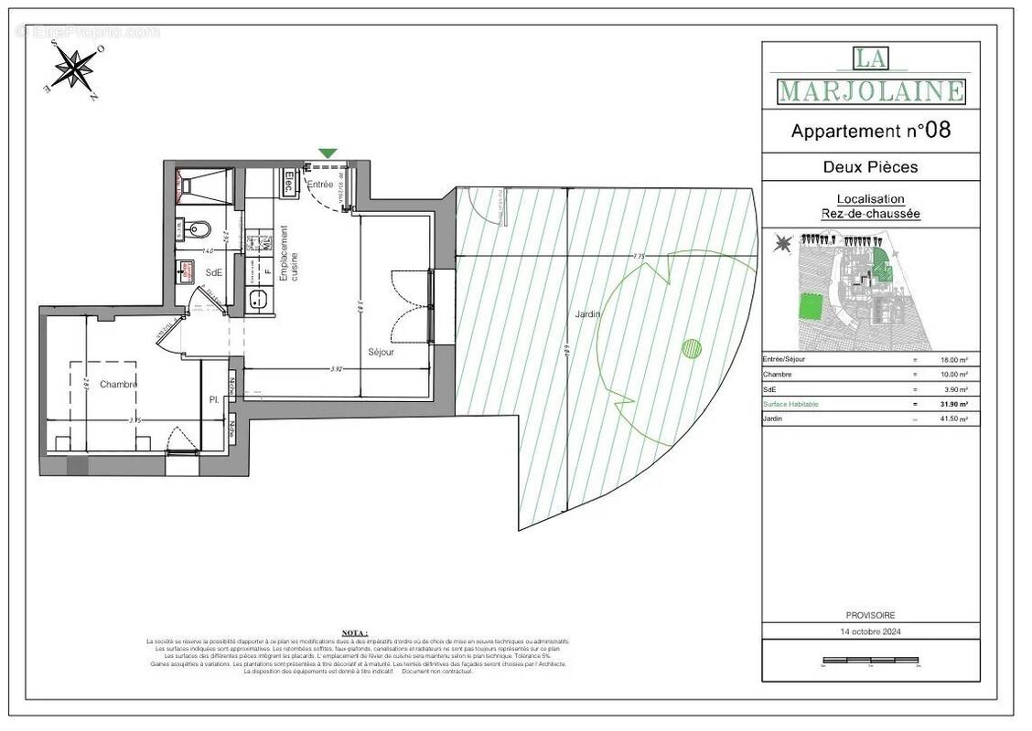 Appartement à MOUANS-SARTOUX