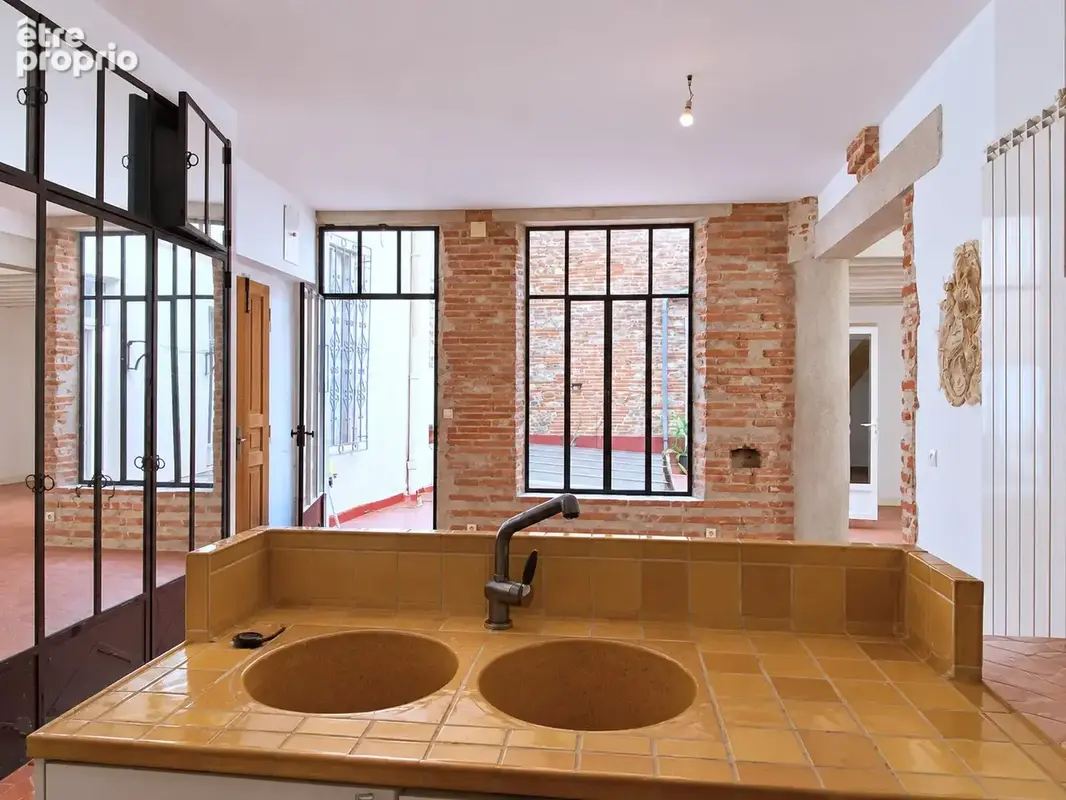 Un appartement esprit loft, en duplex, avec du caractere, au centre de perpignan - photo 7