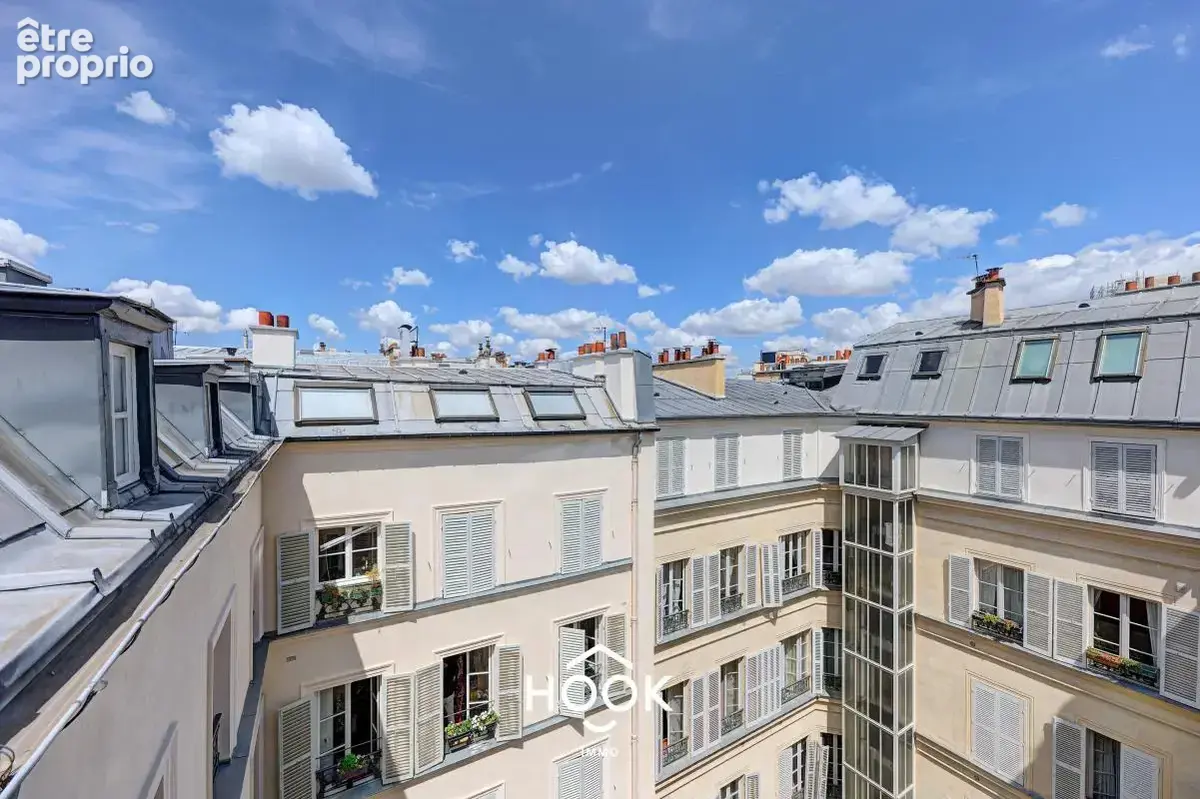 75008 PARIS – Rue Greffulhe  Dernier Étage Baigné de Lumière  Vue Toits  3 Pièces 80 m² (2 Ch.)  Calme Absolute & Climatisation - photo 3