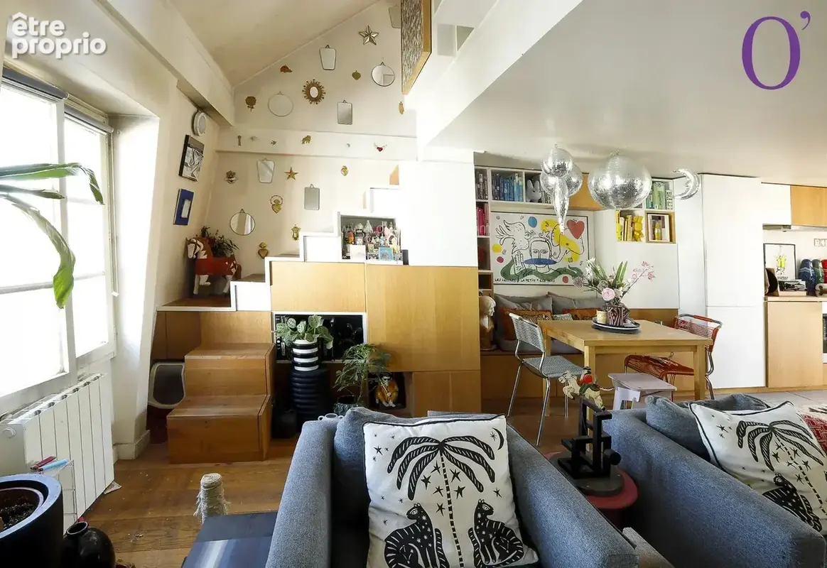 Duplex, lumineux, terrasse, Voltaire 11eme - photo 8