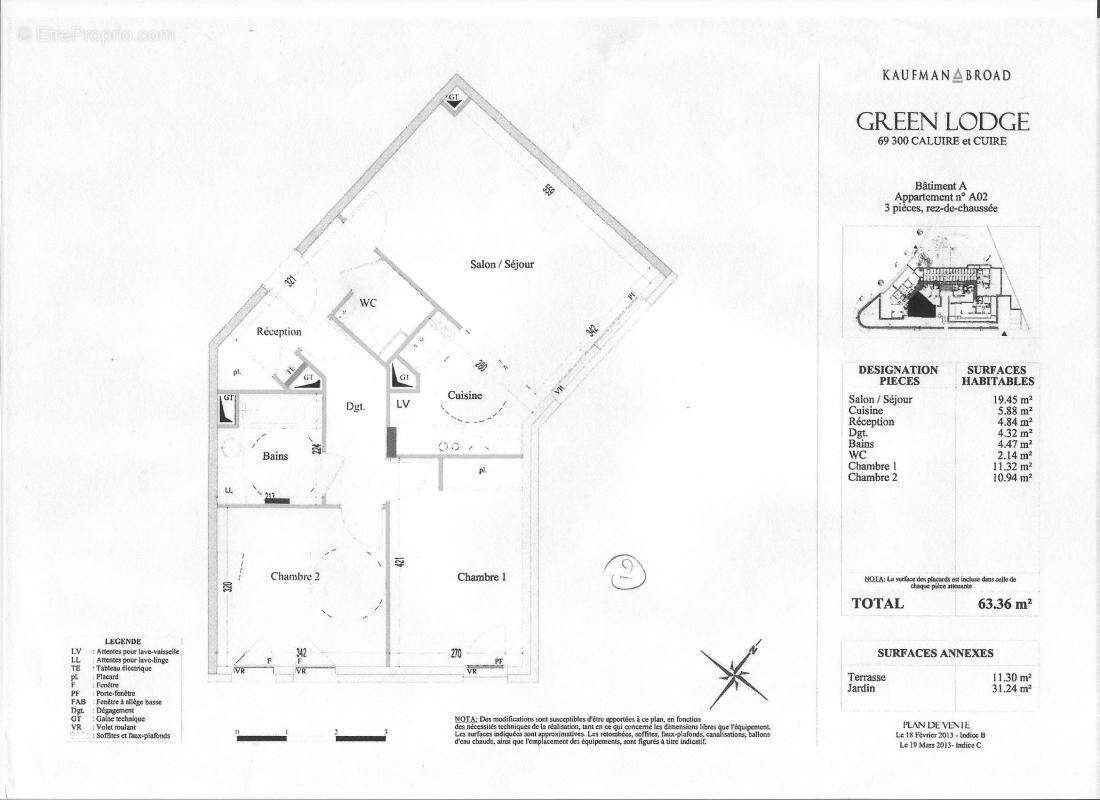 Appartement à CALUIRE-ET-CUIRE