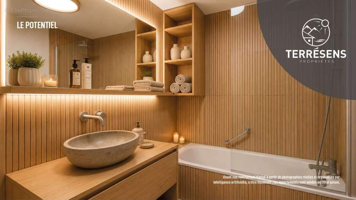 Appartement t1 (4 personnes) - résidence les terrasses de chantemerle 1350 à saint-chaffrey - photo 8