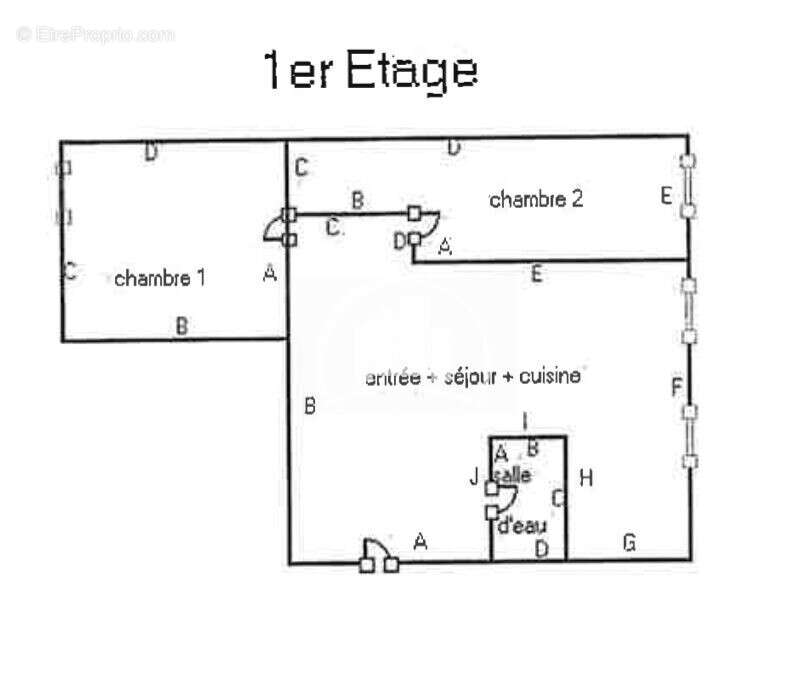 Appartement à PARIS-18E