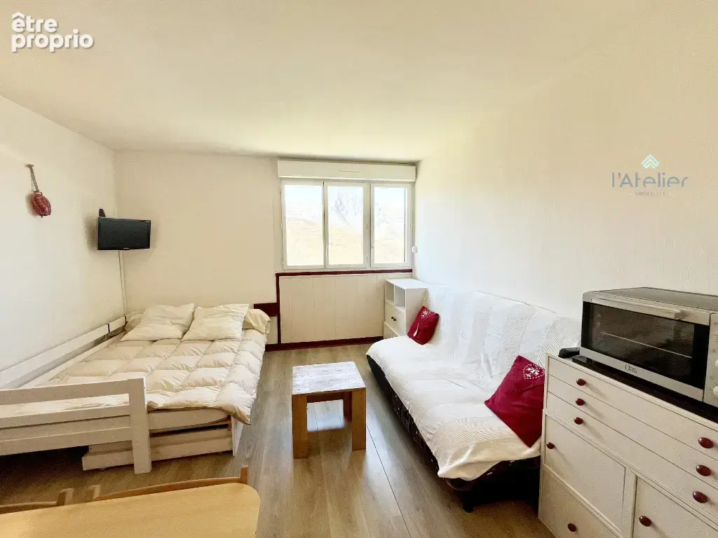 ' Le Quatre Saisons' studio rénové au pied de pistes de la station de Saint Lary Pla d'Adet - photo 3